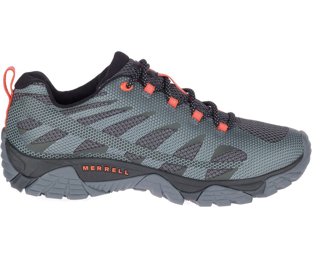 Buty Trekkingowe Merrell Męskie Szare - Moab Edge 2 Wide Width - 142690-RUH